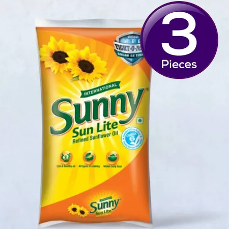 Sunny Sun Lite Refined Sunflower Oil Pouch